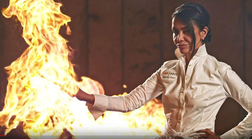 Top Chef Mexico Martha Ortiz tiene el fuego